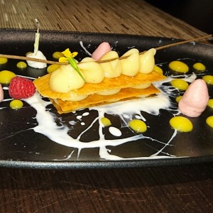 Postre mil hojas