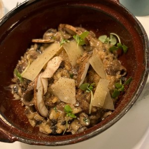 Risotto de hongos