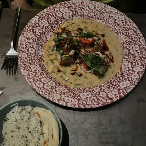 Salmon al curry