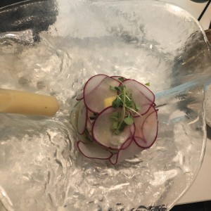 Entradas - Ceviche de corvina