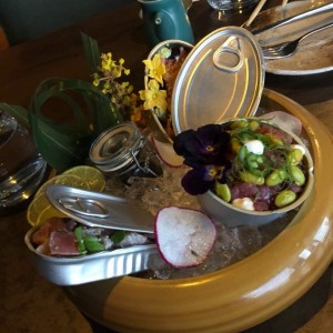 Tartar en sus latas