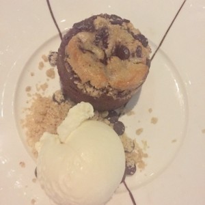 volcan de chocolate