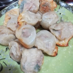 Gyosas de puerco