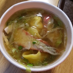 sopa de Wanton