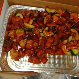 Costillas agridulce