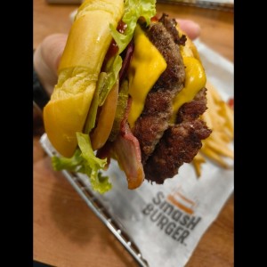 Hamburguesas - Doble Bacon Smash