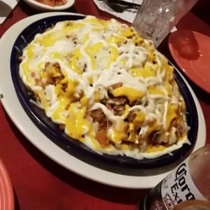 nachos charro mexicano