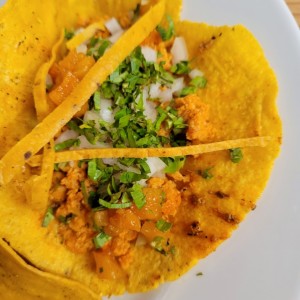 tacos chorizo