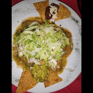 Enchiladas en Salsa Verde