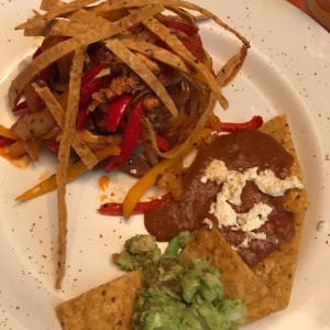 fajitas de pollo