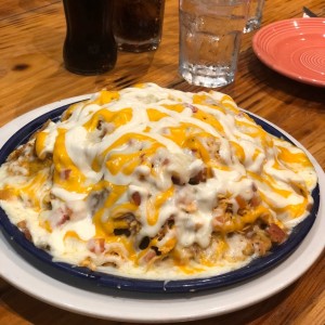 nachos charro mexicano