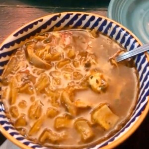 sopa de tortilla