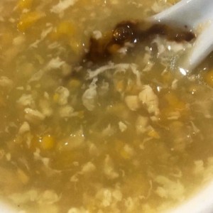 crema de maiz con pollo