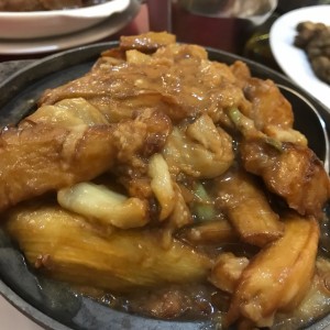 berenjena en caserola