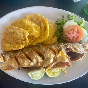 Pescado frito