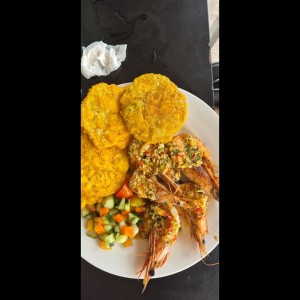LANGOSTINOS A LA PLANCHA, AL AJILLO, A LA CRIOLLA O APANADOS