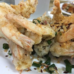 langostinos salteados