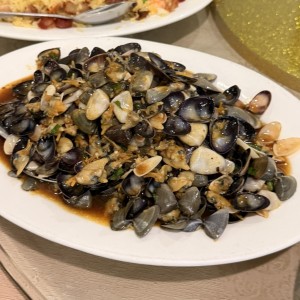 Almeja de Salsa Frijoles Negro