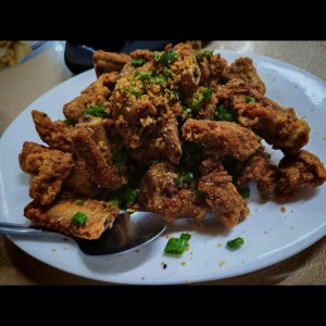 Costillas fritas sal y pimienta