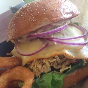 hamburguesa de pavo