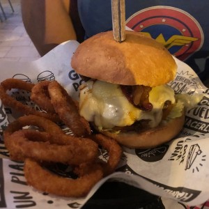 4 cheese and Bacon