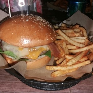 Bacon burger!