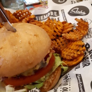 chesse burguer slabon