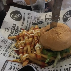 american chesse burguer