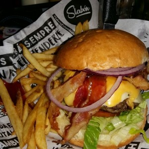 4 Cheese & Bacon Burger