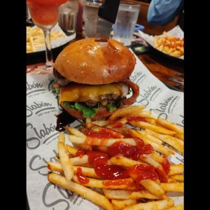 Burger - American Cheese Bacon