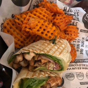 wrap de pollo