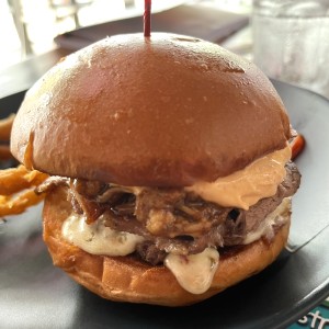 Hamburguesa ahumada