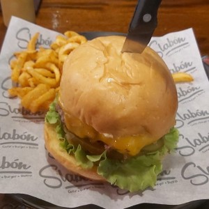 Burger - Retro Cheese Burger