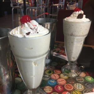 Shake de Vainilla y Brownie
