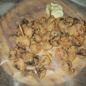 fritura de pulpo