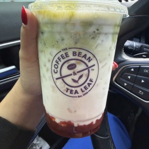 Strawberry matcha