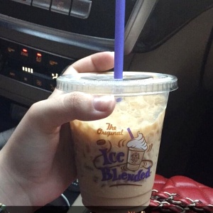 Iced coffee vanilla
