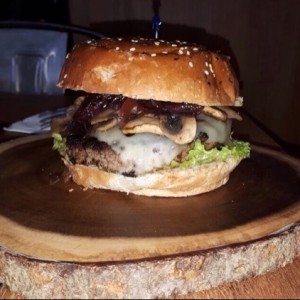 Swiss Mushroom Burguer