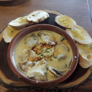 Hongos Gratinados