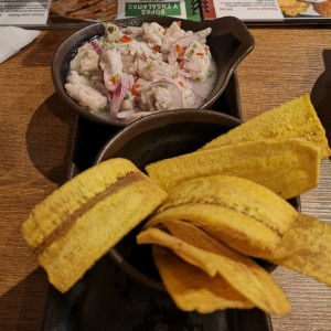 ceviche de corvina
