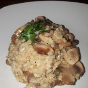 risotto de hongos