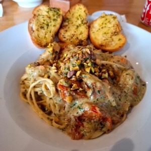 Pasta - Pesto y Pistacho