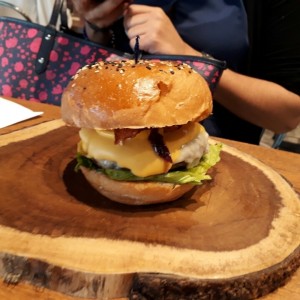 Hamburguesa con queso