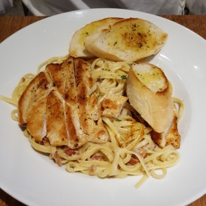 Carbonara chicken pasta