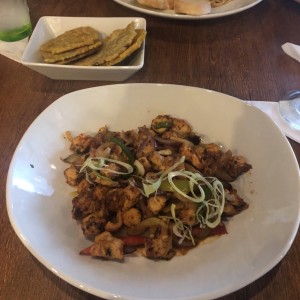pulpo al carbon