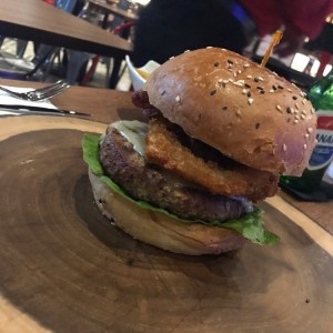onion ring burger