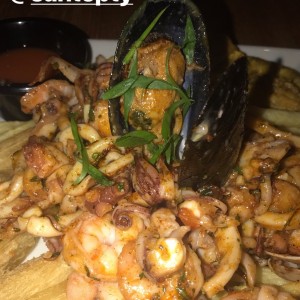 Parrilla de mariscos