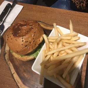Bbq hamburguesa