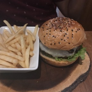 Mushroom hamburguesa