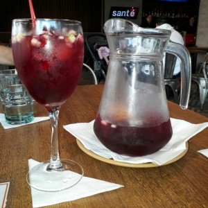 media jarra de sangria